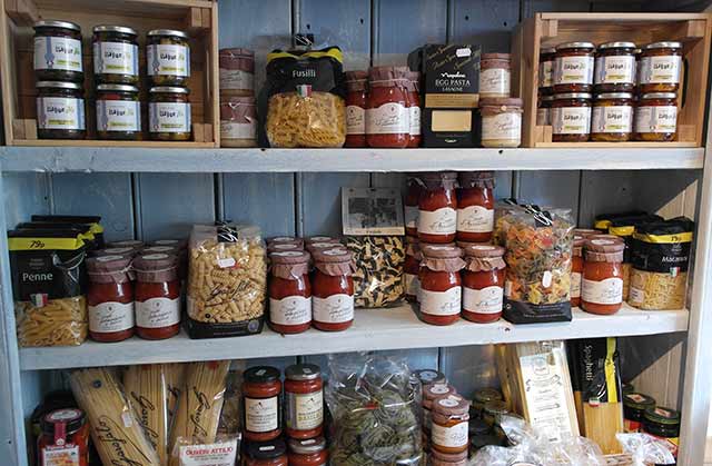 The Italian section in Seaview Community shop