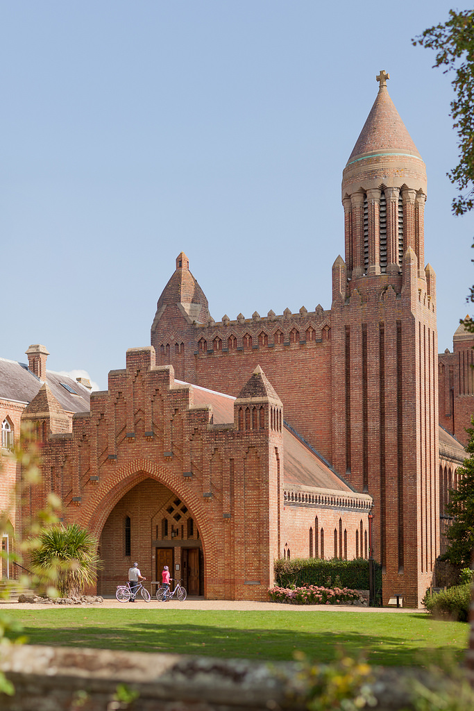 Quarr Abbey - A working monastery 