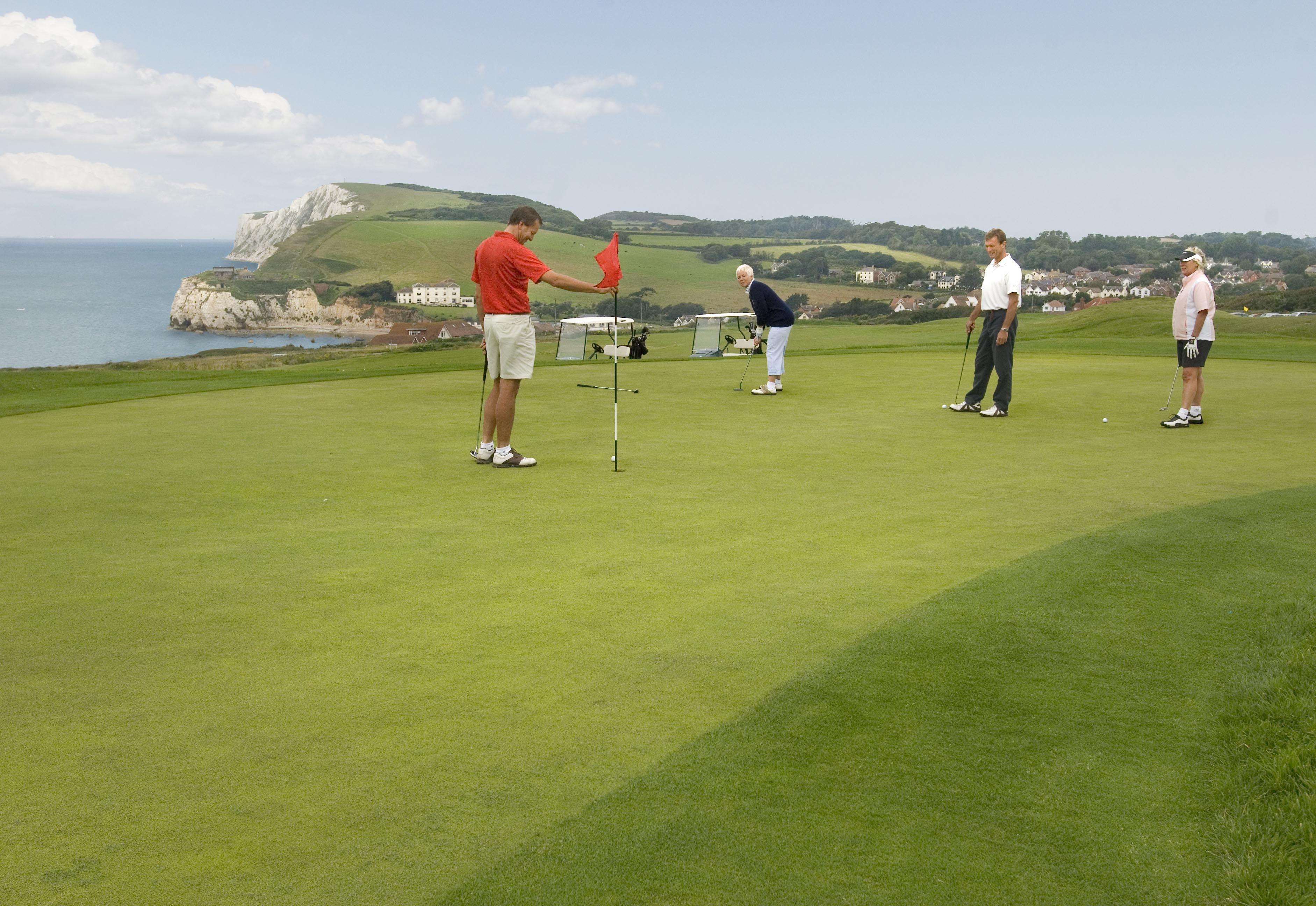 Golfers's Delight on the Isle of Wight